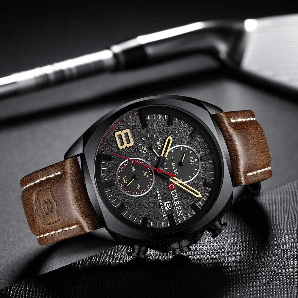 Curren cuero hombre